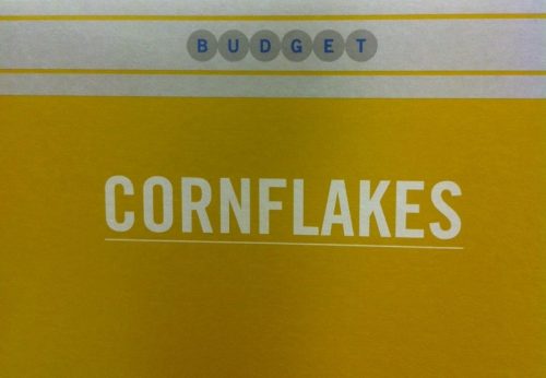 Cornflakes Budget