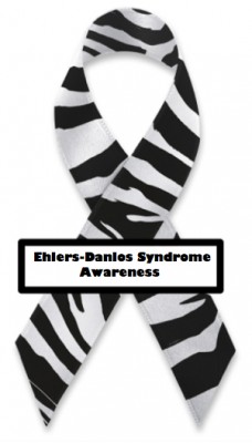 Ehlers Danlos Syndrom band, stöd de med EDS. EDS Ribbon