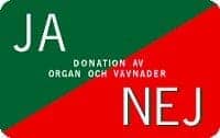 Organdonation, donationskort