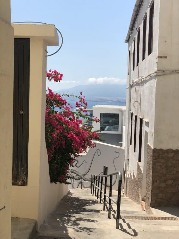 Utsikt över Gamla stan i Gibraltar