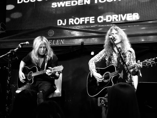 Doug Aldrich och Keith St John på Engelen i Stockholm